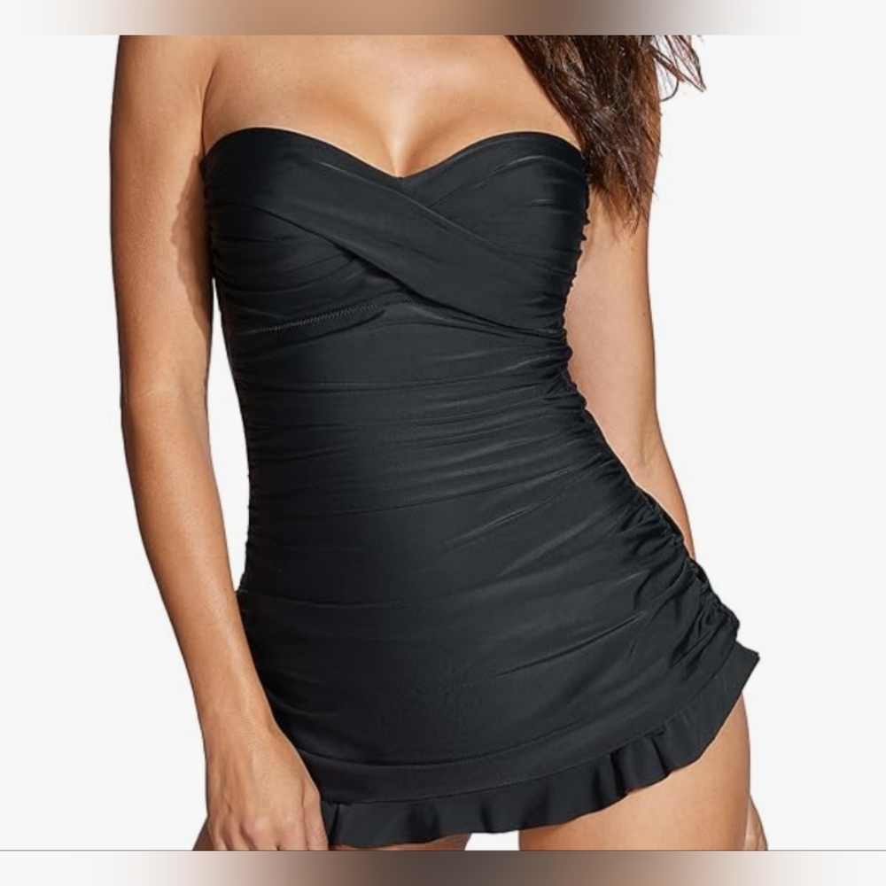 Dobreva One Piece Swimsuit Tummy Control NWT